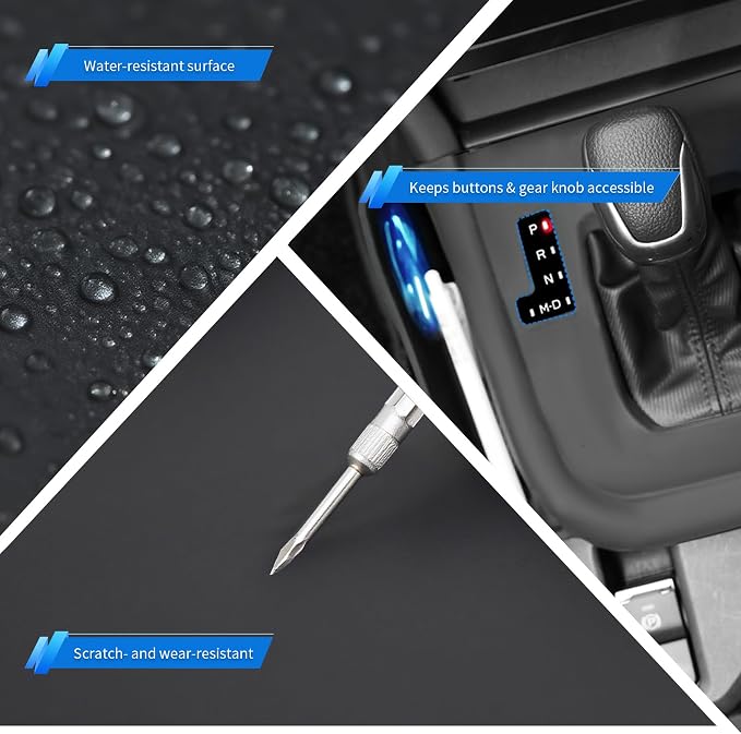 Silicone Center Console Trim Cover Organizer - Image 3