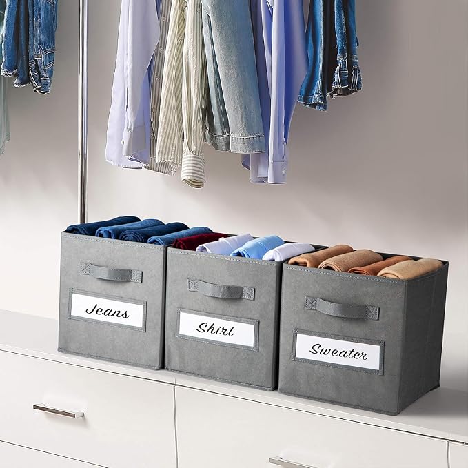 artsdi 13x13x13 storage cube bins Fabric storage cubes - Image 6