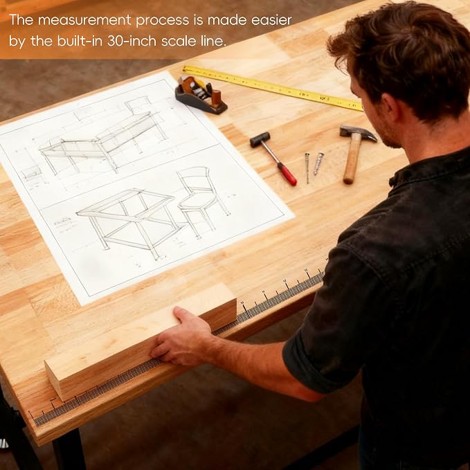 Betterhood 48"/60" Heavy-Duty Adjustable Workbench - Image 4