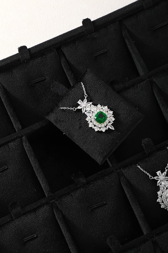 Stackable Jewelry Trays, Velvet Earring Box, Premium Necklace Box, Luxury - Image 6
