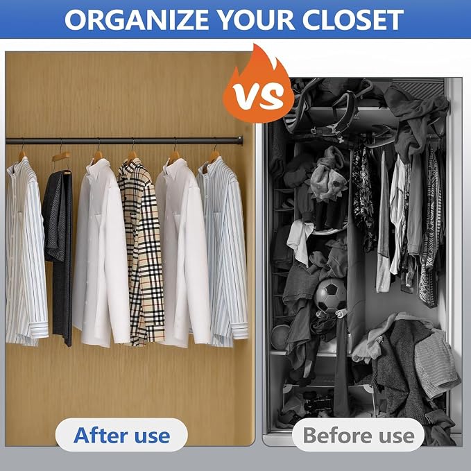 Closet Rod, 17 to 68 Inch Closet Rods - Image 5