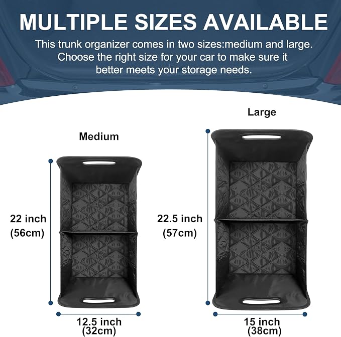 Deosk Car Trunk Organizer for SUV, Car Organizers and Storage - Image 2