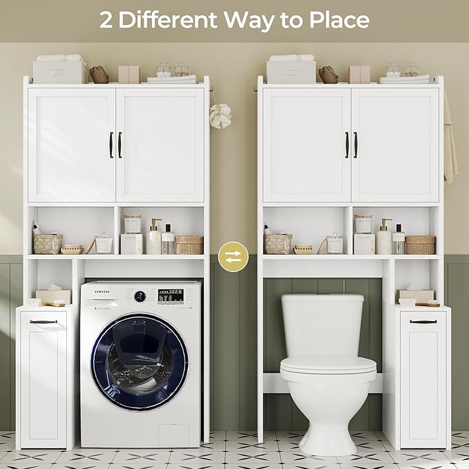 Over The Toilet Storage Cabinet - Image 4