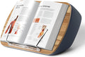 Lap Beanbag Book Stand for Hands Free Reading Comfortable Reading Pillow Stand by ERGONOV