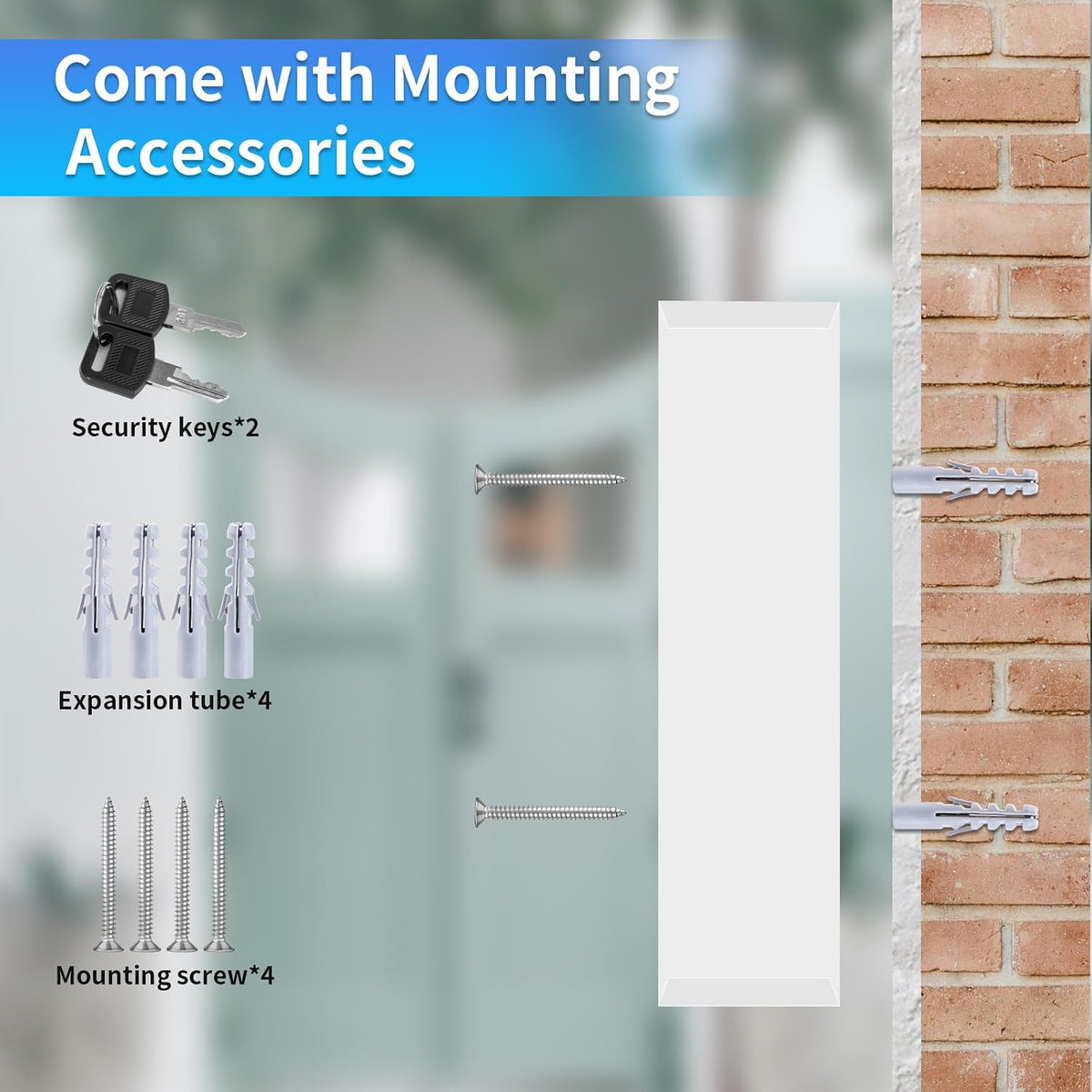 Wall Mount Locking Medicine Cabinet, Compact Steel First Aid Organizer