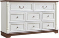 Farmhouse 8 Drawer Dresser by Unknown