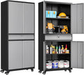 Metal Garage Storage Cabinet by SISESOL