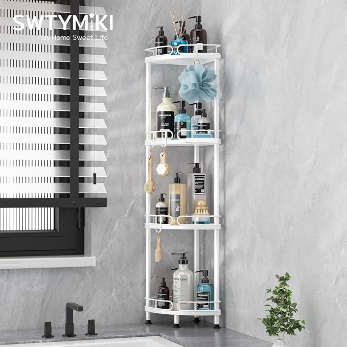 SWTYMIKI Corner Shower Caddy Standing - Image 3