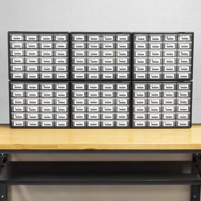 Akro-Mils 24-Drawer Plastic Drawer Storage Cabinet - Image 9