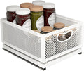 Sliding Cabinet Basket Organizer Drawer Self Adhesive Slide out Pantry Shelves by ULIKEUS