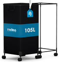 Laundry Basket With Wheels 105L, Large Rolling Laundry Hamper With