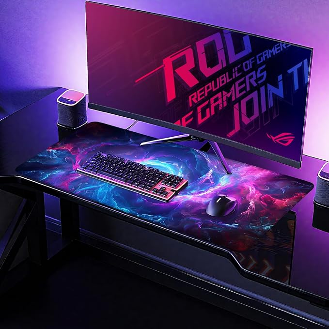 Large Mouse Pad, Cosmic Swirl Desk Mat, Extended Gaming Mouse Pad - Image 8