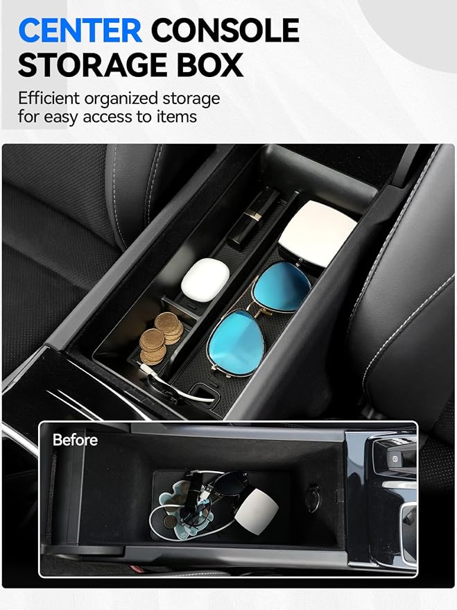 ELECFRESH 4PCS Center Console Organizer Tray - Image 7