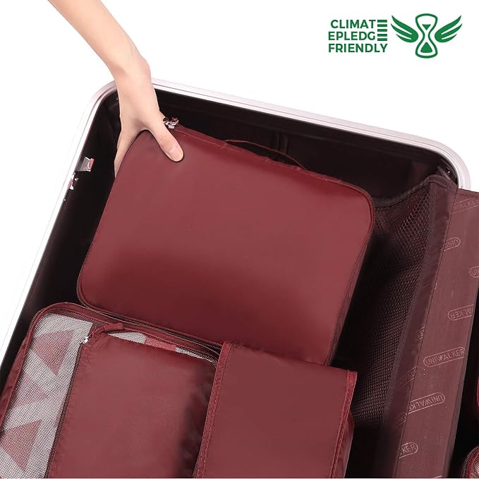 BAGAIL 8 Set Packing Cubes Luggage Packing Organizers - Image 6