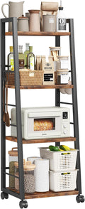 Homeiju 4 Tier Kitchen Storage Cart by Homeiju