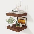 12 Inch Floating Shelf, Rustic Wood Wall Shelves for Wall Decor &
