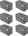 VENO 6 Pack Moving and Storage Bags, Heavy Duty, Alternative to Moving Boxes by Veno