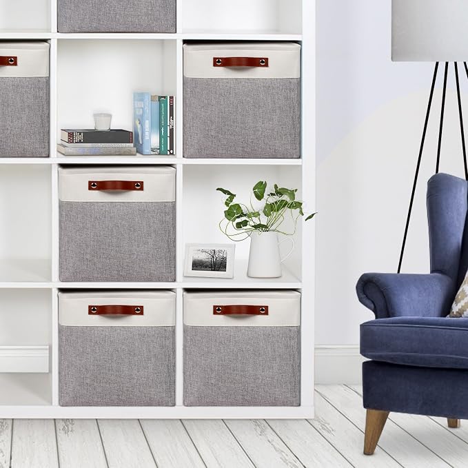 Univivi 13x13x13 Storage Cube Bins - Image 2