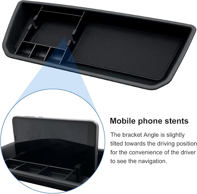 Center Console Organizer fit for VW Atlas and Cross Sport 2018 2019 2020 2021 - Image 4