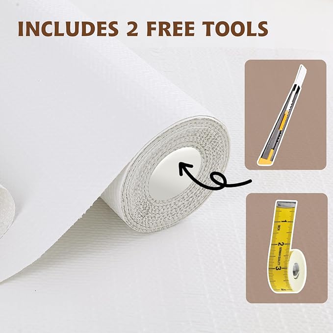 Shelf Liners for Kitchen Cabinets Non Adhesive Drawer Liner 17in x 20FT Pure - Image 6