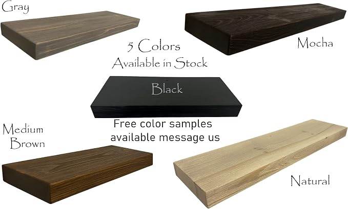 joelsantiques - 30 Inch Wooden Floating Shelves - Image 3