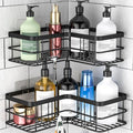 Yazoni Corner Shower Caddy, Adhesive Shower Shelves No Drilling, Rustproof by Yazoni