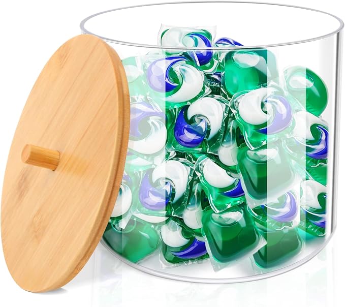 JYPS 1+1 Large-Capacity Laundry Pods Container - Image 7