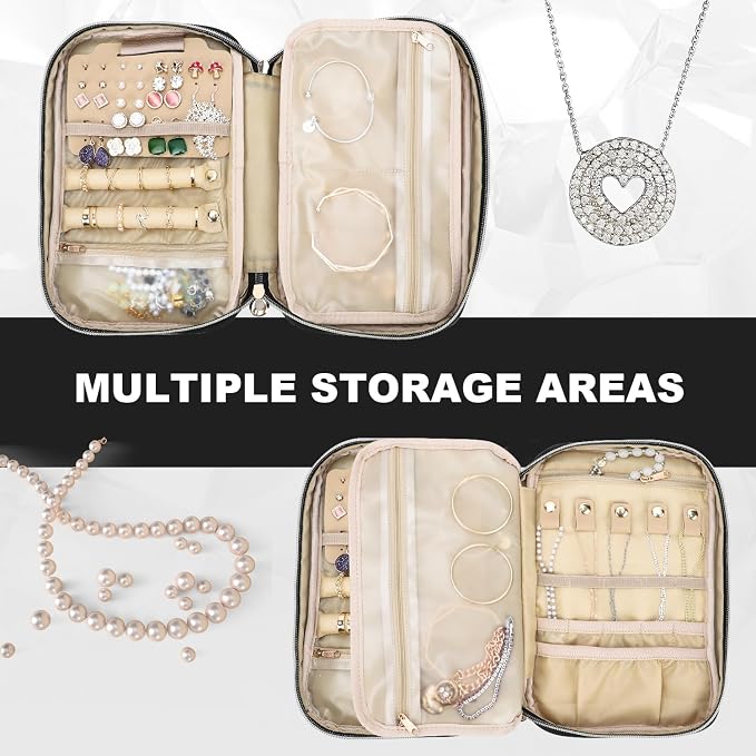 emissary Jewelry Organizer Case Travel Jewelry Storage Bag - Image 3