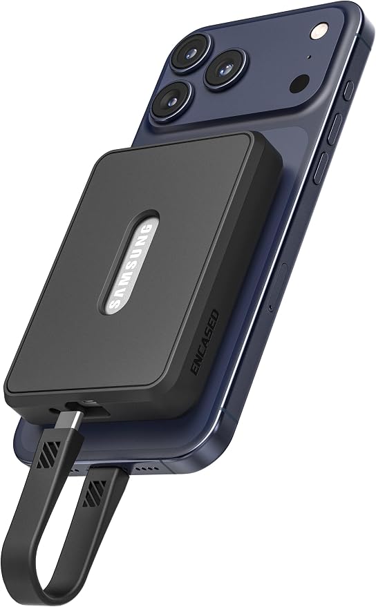 Encased Magnetic Case for Samsung T7 Portable SSD by Encased