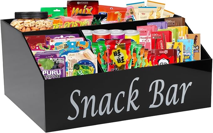 Snack Organizer for Countertop by Xbopetda
