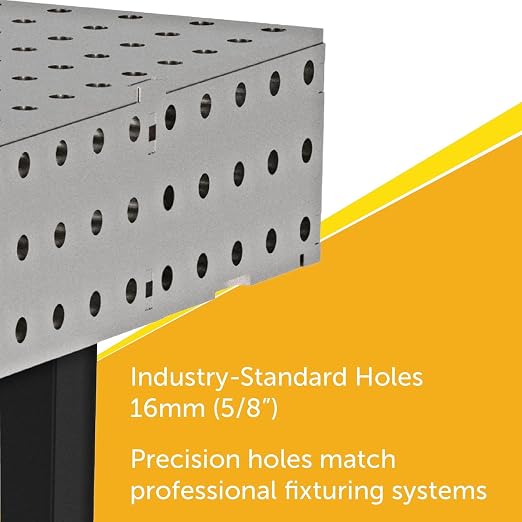 Classroom Welding & Fixture Table, 1/4" Carbon Steel Top, Made in The USA - Image 3