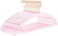 MIZGI Premium Clear Hangers Heavyduty- Pink Acrylic No Shoulder Bump Suit by MIZGI