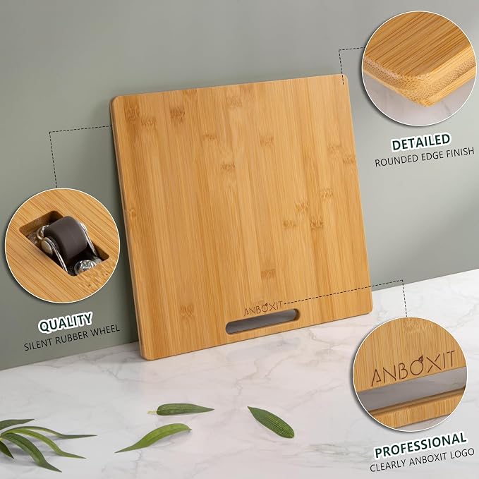 Bamboo Appliance Slider, Sliding Tray - Image 3
