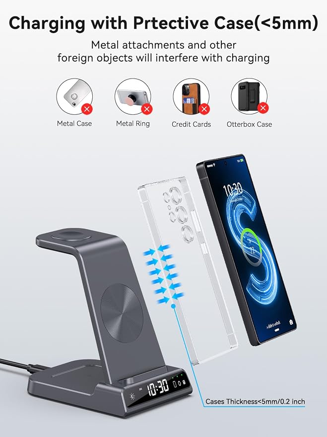 Wireless Charger for Samsung Charging Station - Image 4
