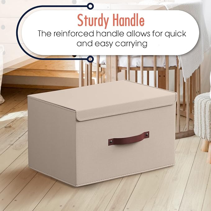 Ornavo Home 6 Pack Collapsible Storage Bins - Image 5