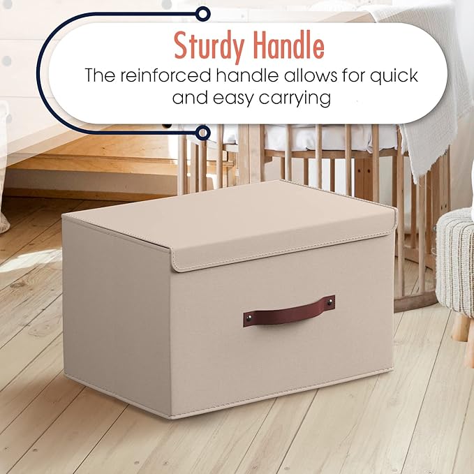 Ornavo Home 3 Pack Collapsible Storage Bins - Image 5