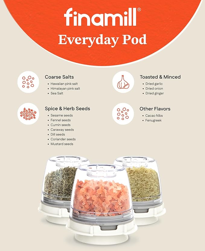 FinaMill Ultimate Gift Set – Battery Operated Spice Mill - Image 5