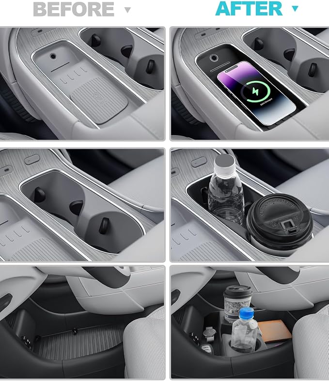 CDEFG 3Pcs for 2026 Hyundai Palisade Center Console Organizer, for 2026 Hyundai - Image 2
