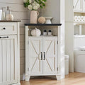 ACCOHOHO Corner Bathroom Cabinet, Farmhouse Small Corner Cabinet by ACCOHOHO