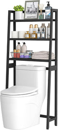 VASMIA Over The Toilet Storage, Bamboo 3-Tier Bathroom Organizer Over Toilet by VASMIA