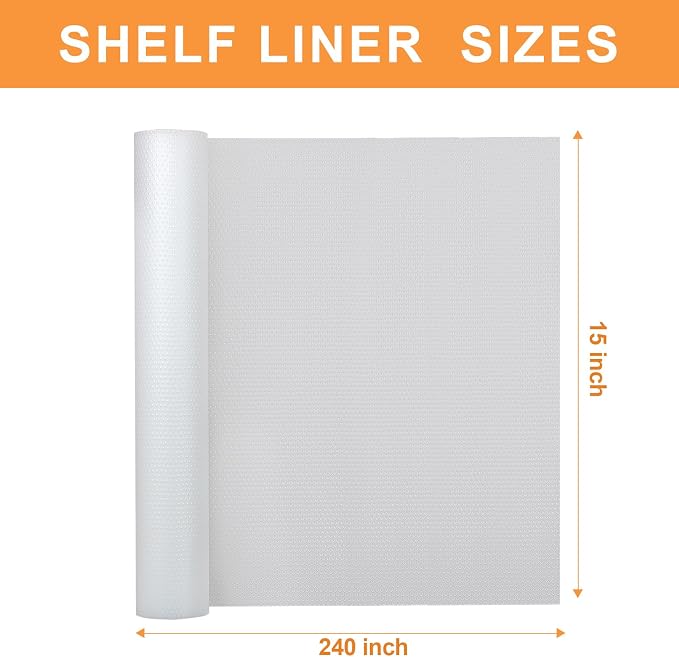 Clear Shelf Liner for Kitchen Cabinets - Image 9