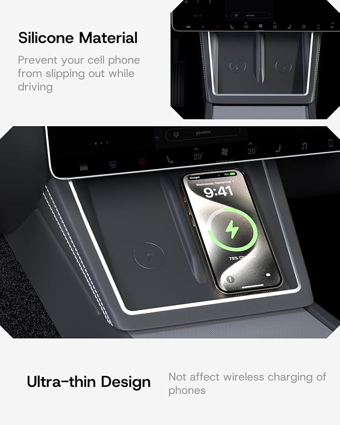 Center Console Organizer Tray for Tesla Model Y Juniper Accessories 2025 2026 - Image 6