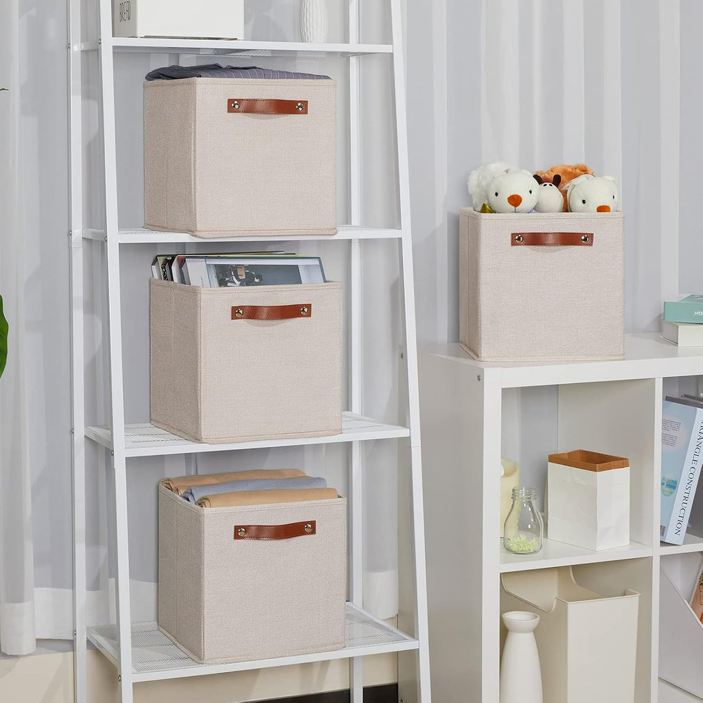 11x11 Storage Cubes Fabric Storage Cubes Storage Bins with Dual