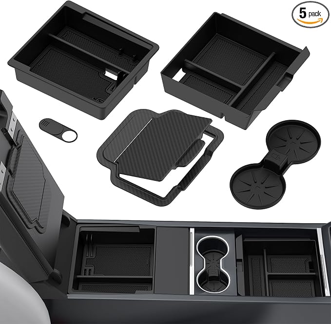Upgraded Center Console Organizer Tray by Cozilo