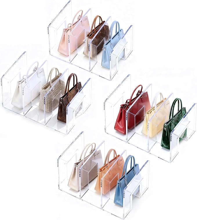 LUGUNU Clear Acrylic Purse Organizer by LUGUNU
