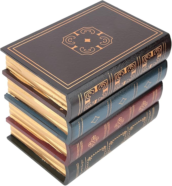 Joyzan Decorative Fake Book Box, Book Safe Dictionary Secret Cash Storage - Image 7