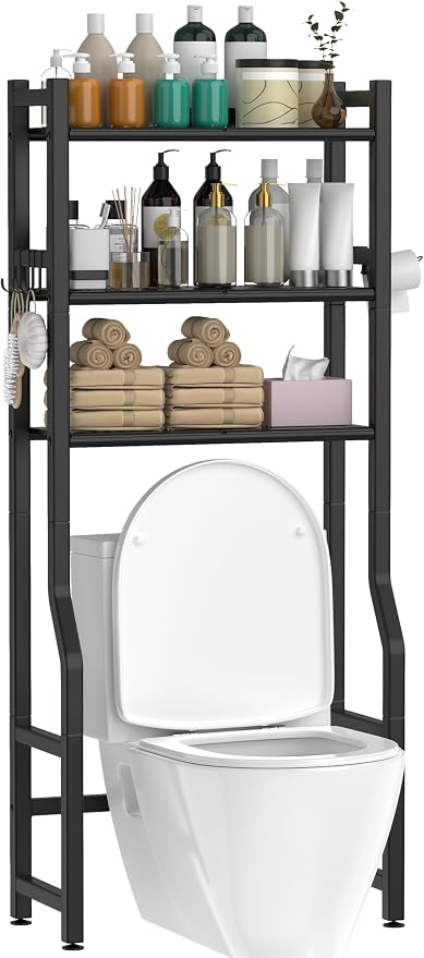 3 Tier Over The Toilet Storage Rack by LivilordBrand