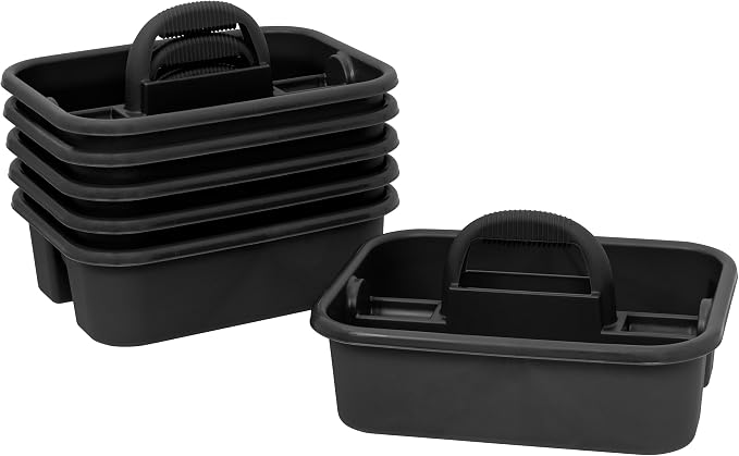Akro-Mils 09185 Plastic Tote Tool & Supply Cleaning Caddy by Akro-Mils