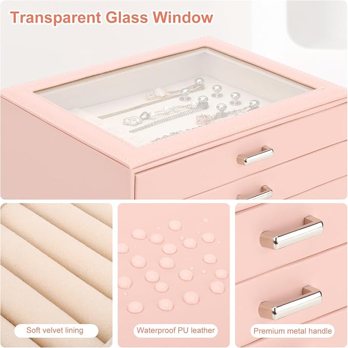DesignSter Jewelry Box Organizer, Jewelry Box - Image 4
