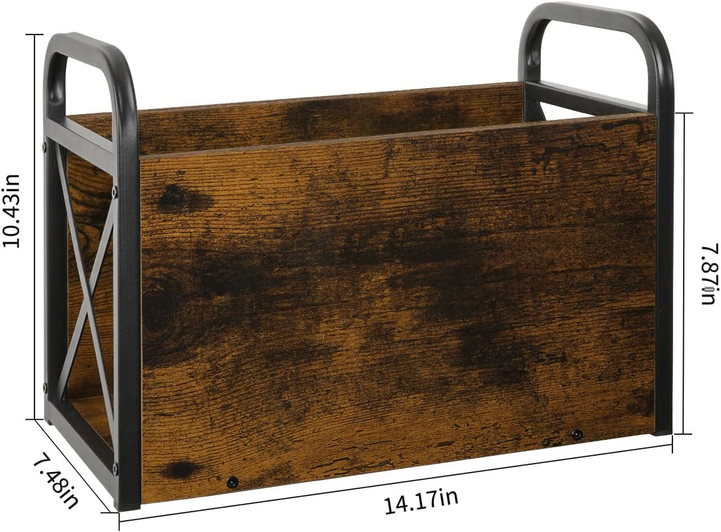 Magazine Holder, Magazine Rack Floor, Magazine Storage Basket, Folder